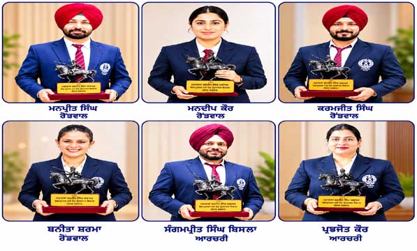 ਖਾਲਸਾ ਕਾਲਜ ਪਟਿਆਲਾ ਦੇ ਖਿਡਾਰੀਆਂ ਦੀ ਇਤਿਹਾਸਕ ਪ੍ਰਾਪਤੀ, 6 ਖਿਡਾਰੀ ਮਹਾਰਾਜ ਰਣਜੀਤ ਸਿੰਘ ਐਵਾਰਡ ਨਾਲ ਸਨਮਾਨਿਤ